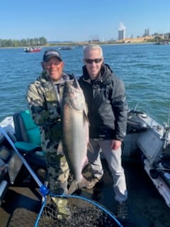 Fishing in Woodland, Washington