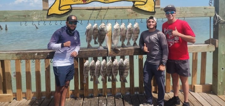 Fishing in Port Isabel, Texas