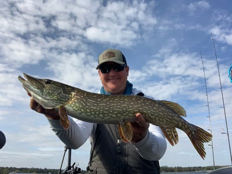 Fishing in Breezy Point, Minnesota