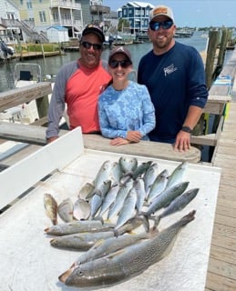 Spanish Mackerel, Speckled Trout Fishing in Beaufort, North Carolina
