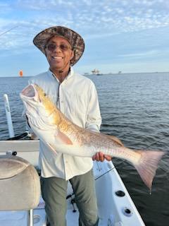 Redfish Fishing in Delacroix, Louisiana