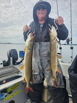 Fishing in Muskegon, Michigan