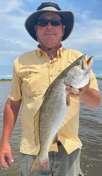 Speckled Trout / Spotted Seatrout fishing in Port Arthur, Jefferson County