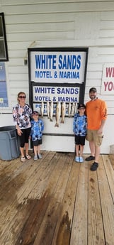 Fishing in Port Isabel, Texas