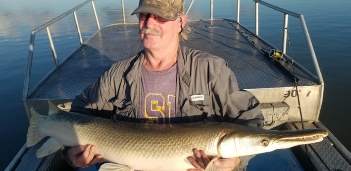 Alligator Gar Fishing in Livingston, Texas