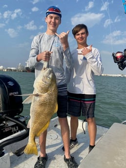 Redfish fishing in Ingleside, Texas