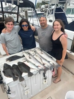 Fishing in Hampton Bays, New York