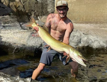 Fishing in Mosinee, Wisconsin
