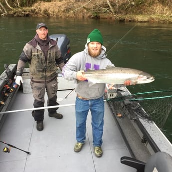 Fishing in Woodland, Washington