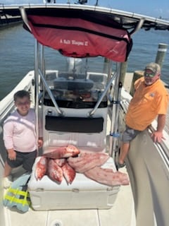 Fishing in Coden, Alabama