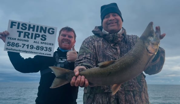 Fishing in Detroit, Michigan