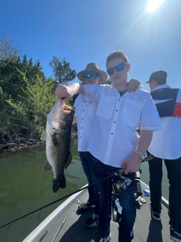 Largemouth Bass fishing in Jonestown, Texas