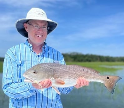 Redfish fishing in Hilton Head Island, South Carolina