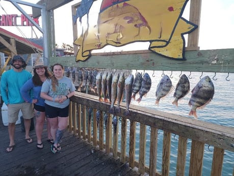 Fishing in Port Isabel, Texas