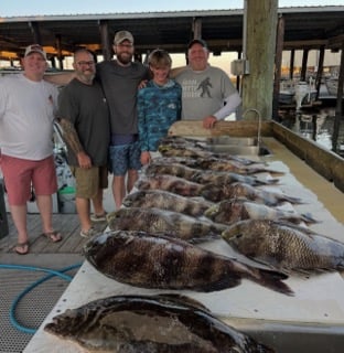 Fishing in Lacombe, Louisiana