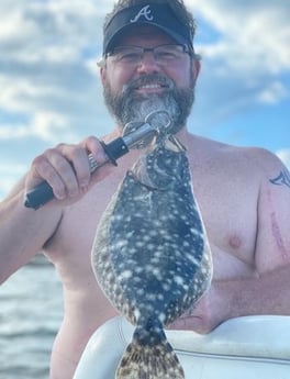 Flounder fishing in Johns Island, South Carolina