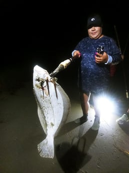 Flounder Fishing in Rio Hondo, Texas