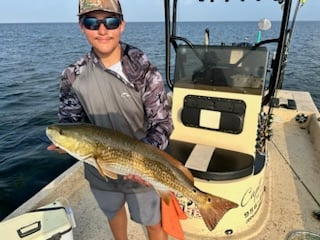 Fishing in Port Isabel, Texas
