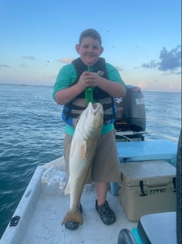 Redfish fishing in Port O'Connor, Texas