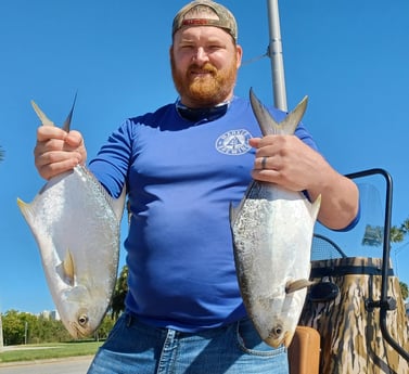 Florida Pompano Fishing in Port Orange, Florida
