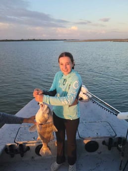 Black Drum Fishing in Matagorda, Texas