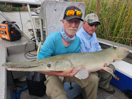 Alligator Gar Fishing in Livingston, Texas