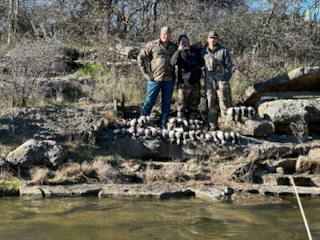 Fishing in Rising Star, Texas