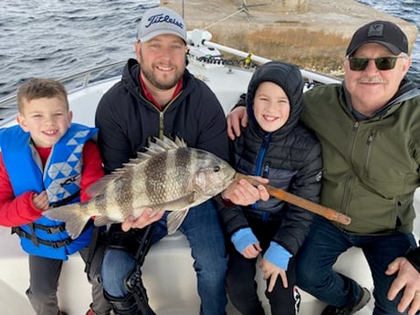 Sheepshead Fishing in Destin, Florida