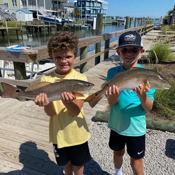 Redfish Fishing in Beaufort, North Carolina