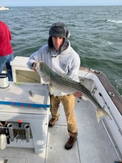 Fishing in Keyport, New Jersey