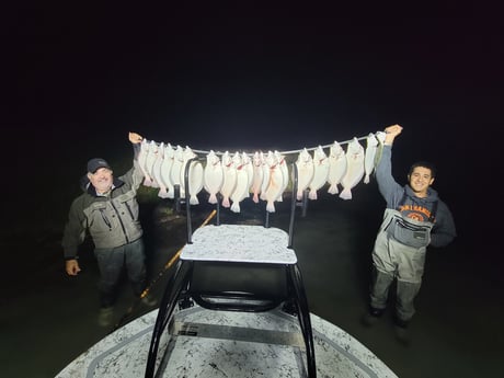 Flounder Fishing in Rio Hondo, Texas