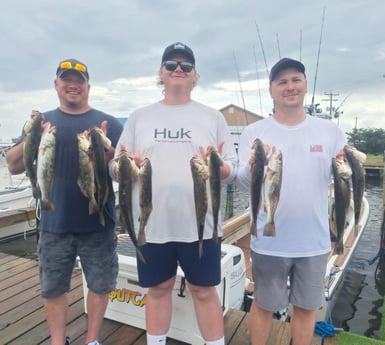 Fishing in Wanchese, North Carolina