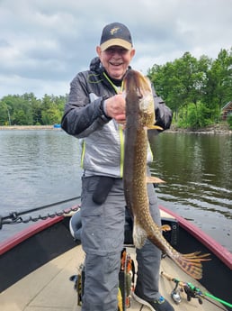 Fishing in Mosinee, Wisconsin