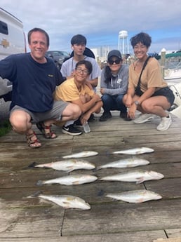 Speckled Trout / Spotted Seatrout fishing in Wanchese, North Carolina
