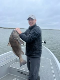 Black Drum Fishing in Boothville-Venice, Louisiana, USA