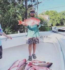 Red Snapper fishing in Santa Rosa Beach, Florida