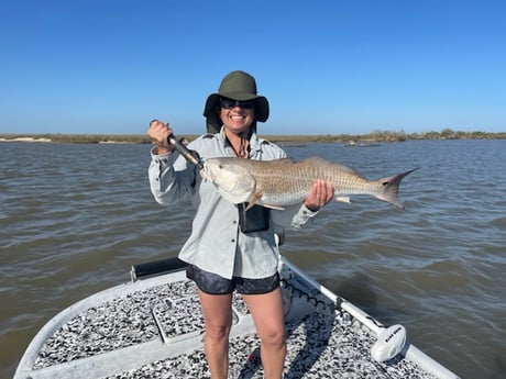 Redfish fishing in Palacios, Texas