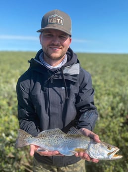 Speckled Trout / Spotted Seatrout fishing in Port O'Connor, Texas