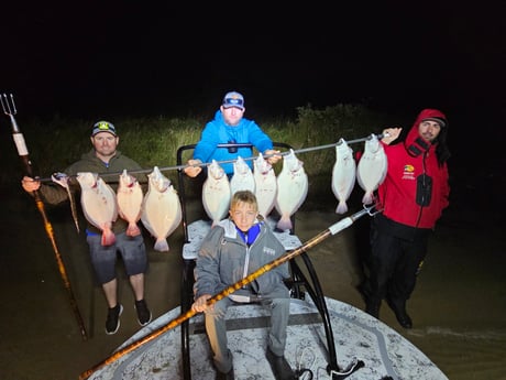 Flounder Fishing in South Padre Island, Texas