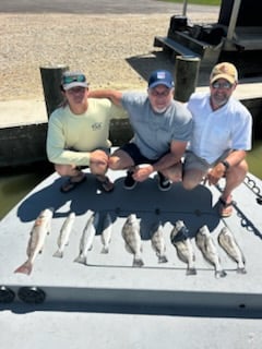 Fishing in Goliad, Texas