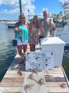 Lobster Fishing in Islamorada, Florida
