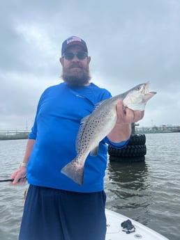 Speckled Trout / Spotted Seatrout fishing in Port Arthur, Jefferson County