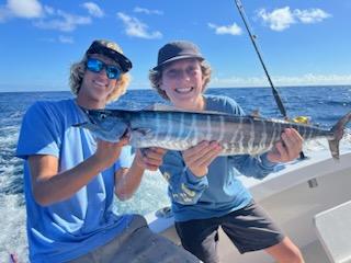 Wahoo Fishing in Pompano Beach, Florida