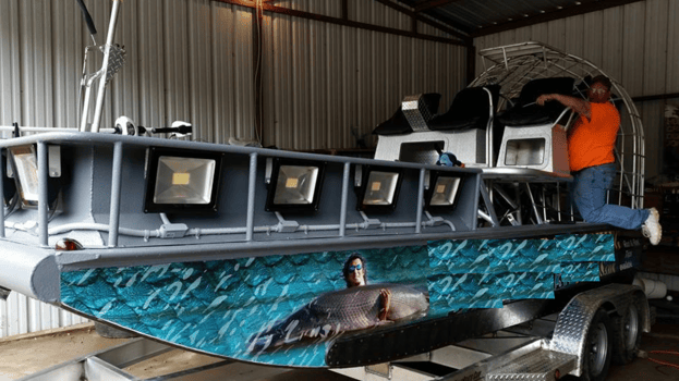 Boat photo for 4-Hour Bowfishing Trip
