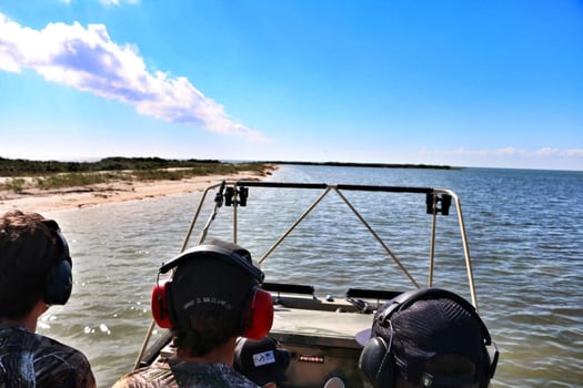 Boat photo for POC Cast and Blast Fun!