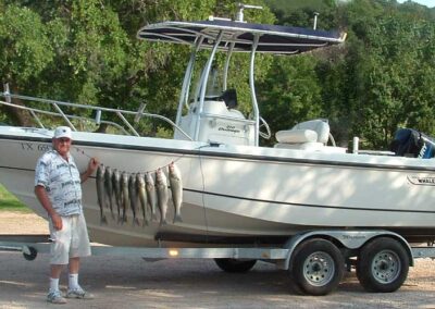 Boat photo for Lake Buchanan Striper Fishing Trip