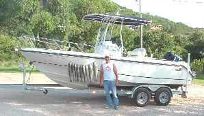 Boat photo for Lake Buchanan Striper Fishing Trip