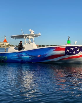Boat photo for 4 hr SNAPPER TRIP !   GREAT ACTION