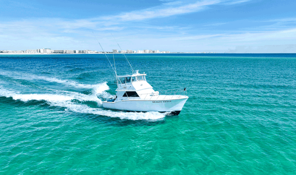 Boat photo for 4 hour beginner trip