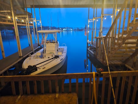 Boat photo for Lake Texoma Trophy Striper Trips